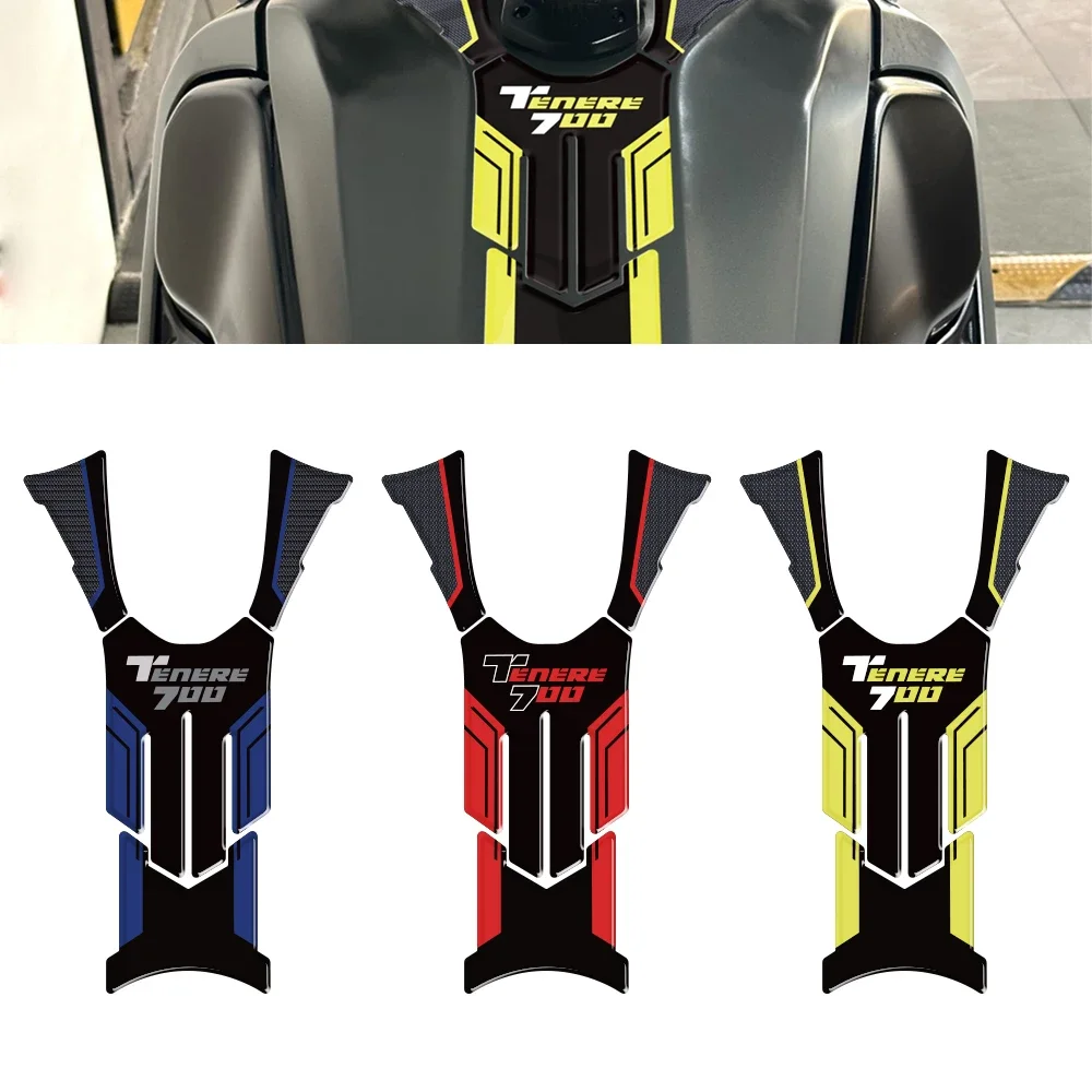 

Motorcycle 3D Gel Tank pad Protector Stickers Paint Protection Decal For Yamaha TENERE 700 T7 T700 2019 2020 2021 2022 2023 2024