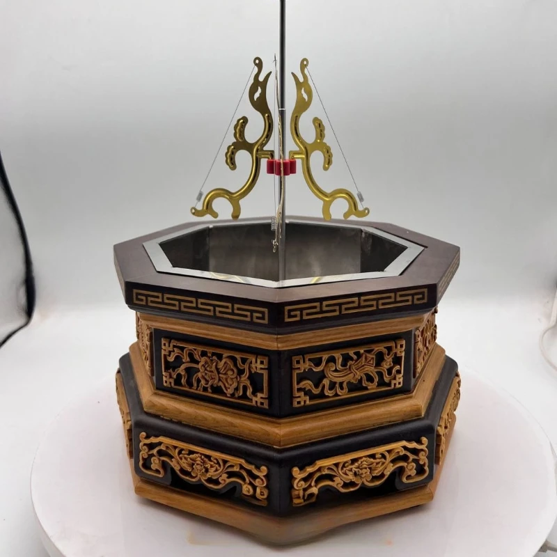 

Wood carving ebony incense burner Buddhist altar incense burner home offering ornament