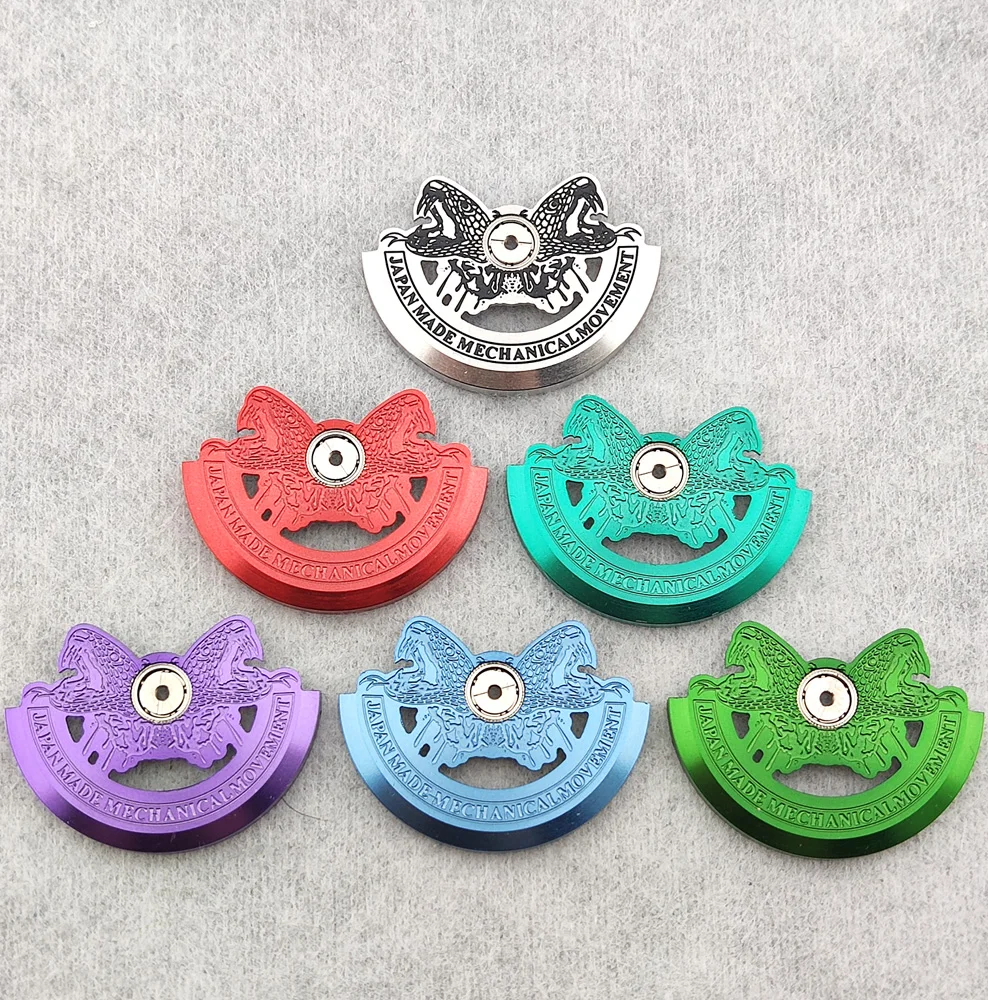 

Ротор NH35, ротор с автоматическим механизмом, металлический красочный ротор, подходит для NH35 NH36 NH34/38/39/72/70 4R36, запасные части для часов с механизмом