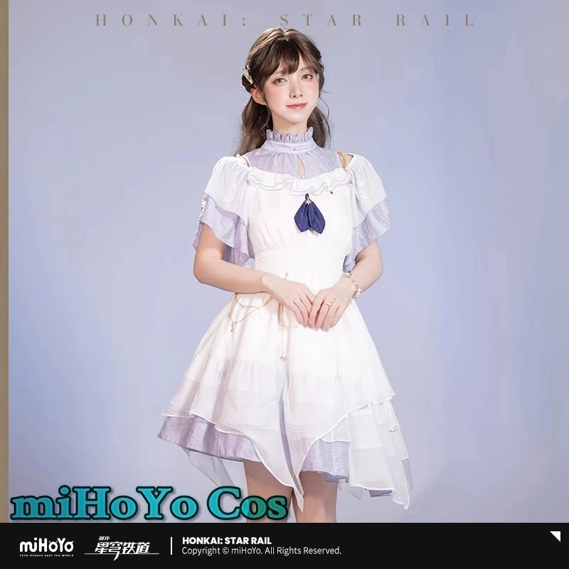 [Autentico] Robin Dress Gioco ufficiale Honkai Star Rail Catena cosplay Accessori per catene in vita Gonna per costume carina per cartoni animati anime