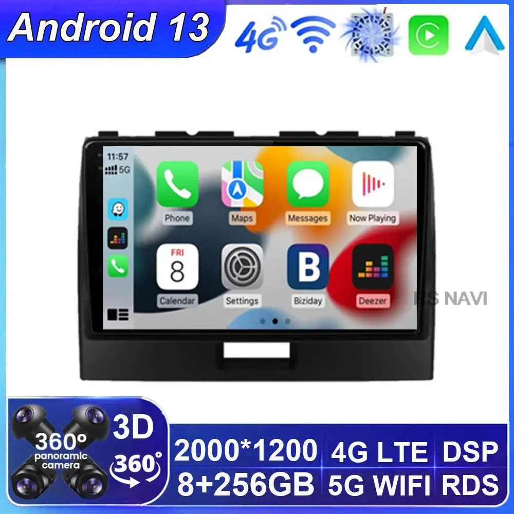 

Android 13 For Suzuki Wagon R 6 VI 2017 - 2021 Car Radio Multimedia Player Navigation Stereo GPS Auto Head Unit DSP 5G WIFI 4G