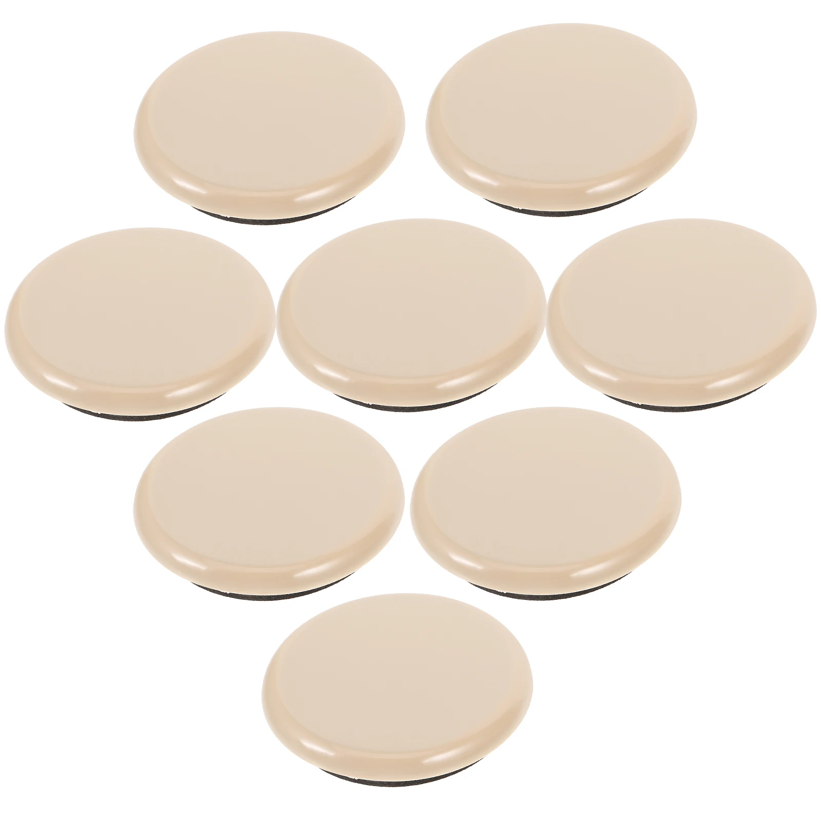 

8 Pcs Furniture Feet Pads Self adhesive Sliders for Chairs Tables Desks Stools Cabinets Carpet Hardwood Floor Protectors 88 9mm