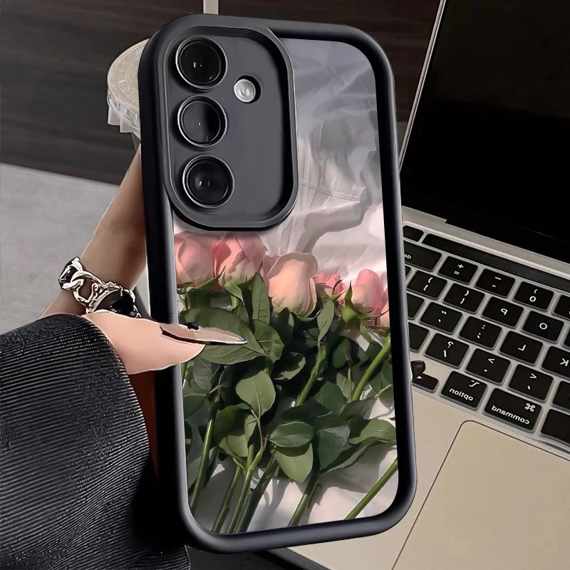 For Funda Honor 90 Pro Lite Magic6 Magic5 Magic 6 5 Pro Lite Honor90 Case Cover Cute Rose Luxury Men Women Friends Phone Case