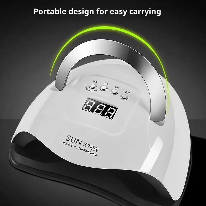 UV LED Nail Lamp Gel Polish Fast Drying Gel Lamp With Automatic Sensing 4 Timer Professional Nail Dryer Manicure Salon Tools