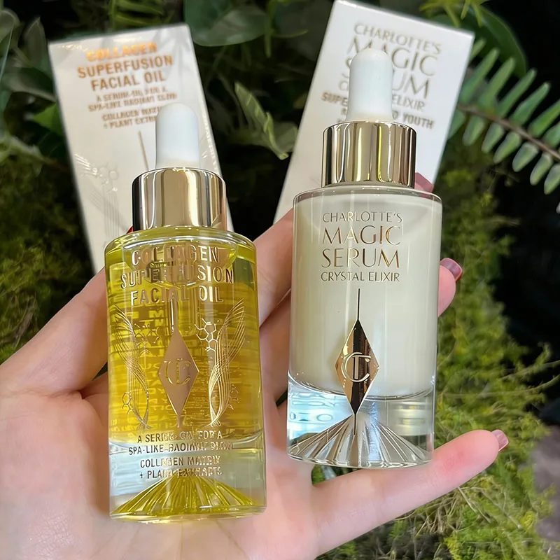 Suero Mágico CT de Lujo, Elixir de Cristal, Vitamina C Supercargada, Esencia Hidratante, Productos para el Cuidado de la Piel Hidratantes y Reafirmantes