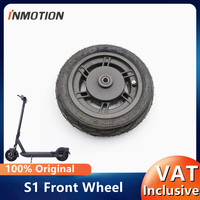 Original 10 Inch Front Wheel Assembly for Inmotion S1 Smart Electric Scooter 10x2.50- 6.5 Inflatable Front Wheel Tire Accessory