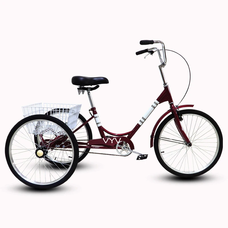 

Cheap 24 "1 Speed Three Wheel Custom Design Bicycle and Tricycle Popular Sale with