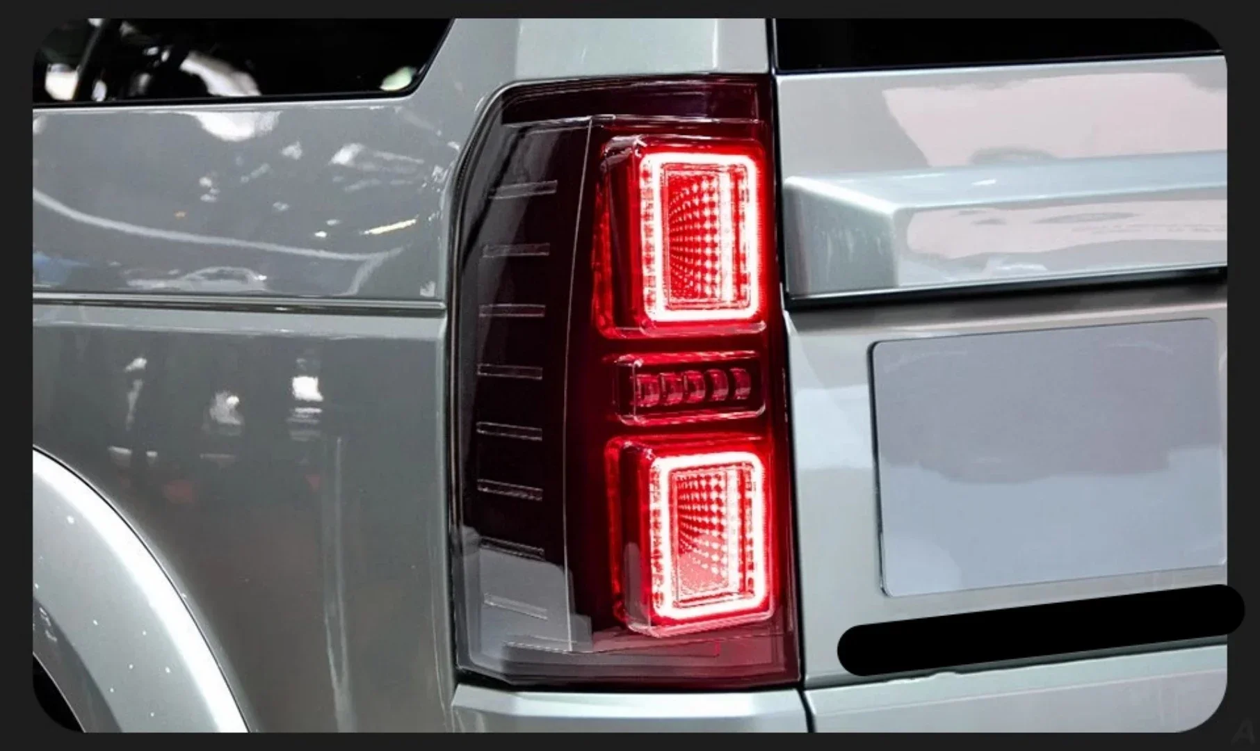 A Set Led tail light for  Discovery 3 4 style convert Daytime Running Light Turn signal brake light Auto Accessories