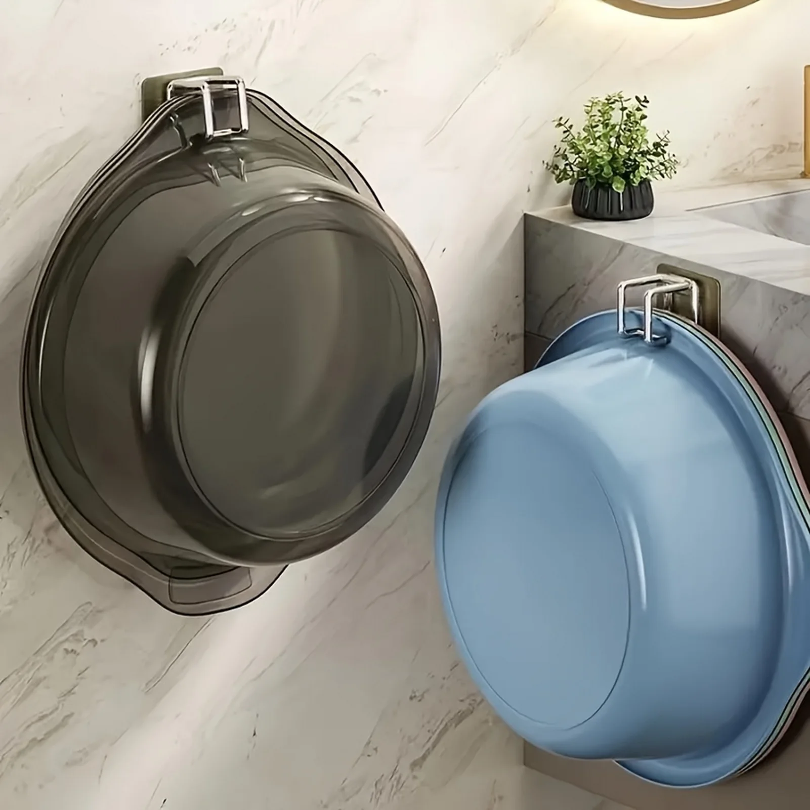 Stainless Steel Washbasin Hook for Kitchen and Bathroom