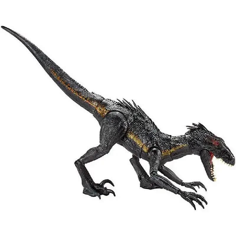 Jurassic World Action Figures para crianças, Indoraptor realista, brinquedos de dinossauros ajustáveis, brinquedo modelo de dinossauro, presentes para meninos