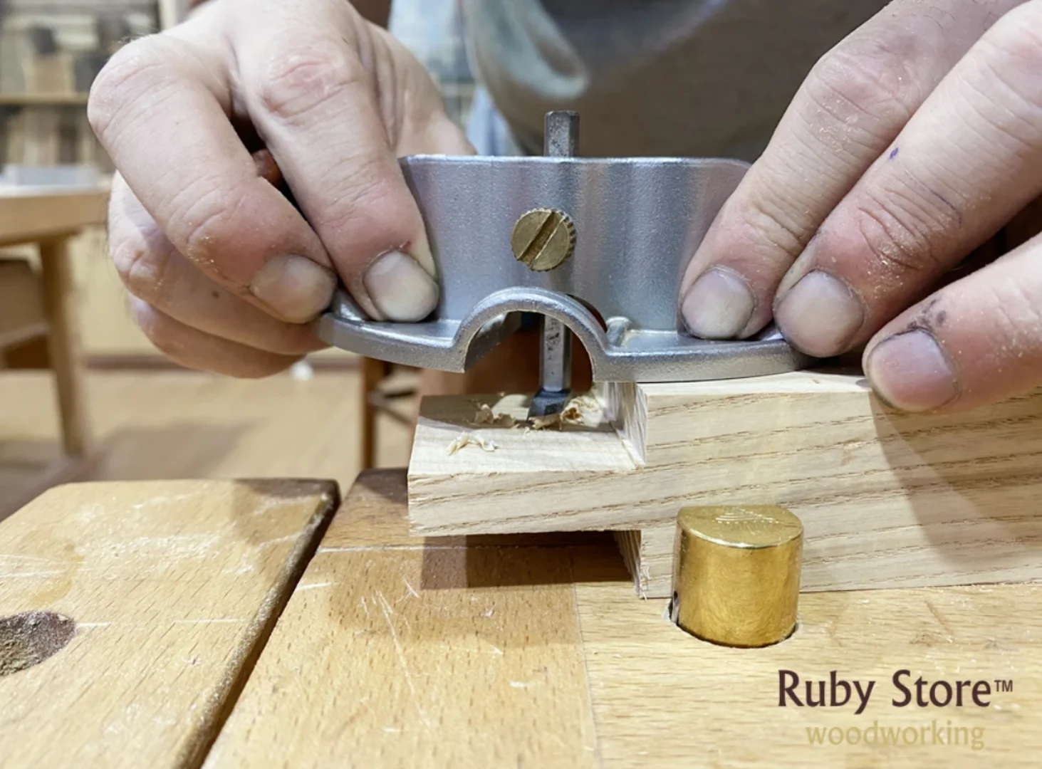 Qiangsheng Luban Router Plane - Small, Fine Woodworking