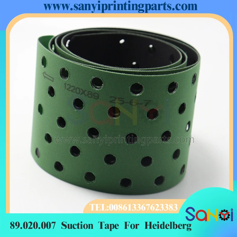 

Лучшее качество 89.020.007 Всасывающая лента 1220X89 мм для деталей печатной машины Heidelberg GTO52