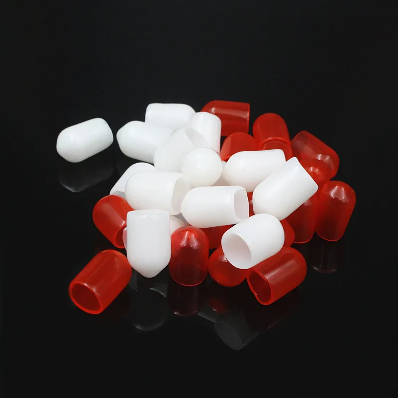 10pcs Protective Cover Covers Dust Cap Shielded Antioxidant Rubber Sleeve for Noise Stopper RCA Plug Female Socket Connector