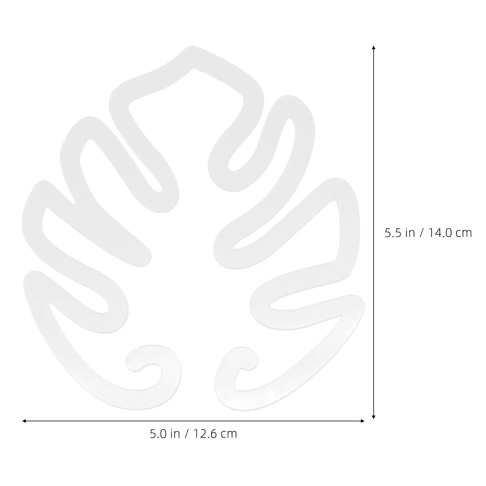 حامل دعم الزهور، مثبت جذع نبات الأكريليك لحديقة بونساي، نباتات داخلية، حامل جذع دعم النباتات Monstera #4