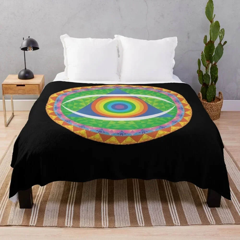 

Gong Throw Blanket decorative Sofas halloween Picnic Blankets