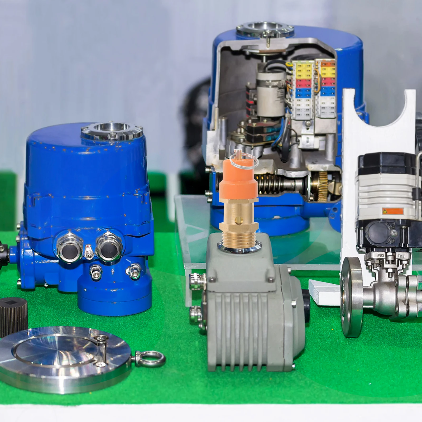 

Valve Compressor 1/2 Inch Pressure Relief Copper Abs Corrosion Resistant Gas Valve Air Tank Repair Kit External