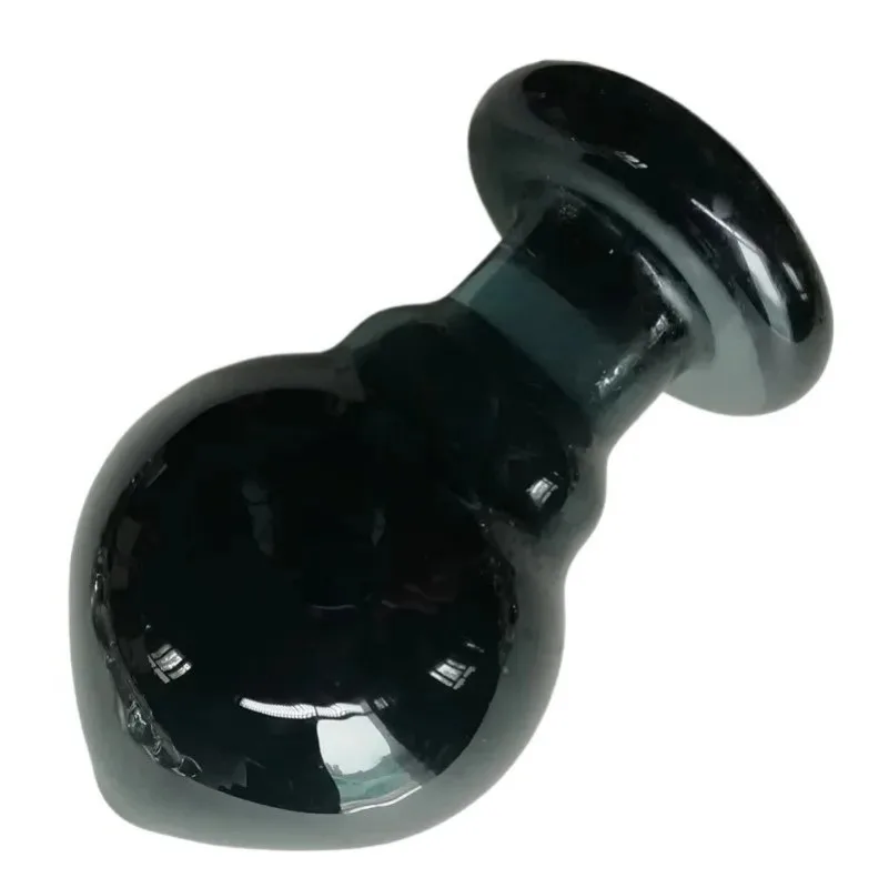 Anus Backyard Beads Glass Anal Plug Adult Masturbation Products Prostate Massager Adult Erotic Toys For Couples Crystal