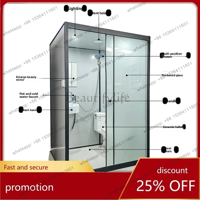 Bathroom Shower Room Integrated Shower Room Home Overall Bathing Room