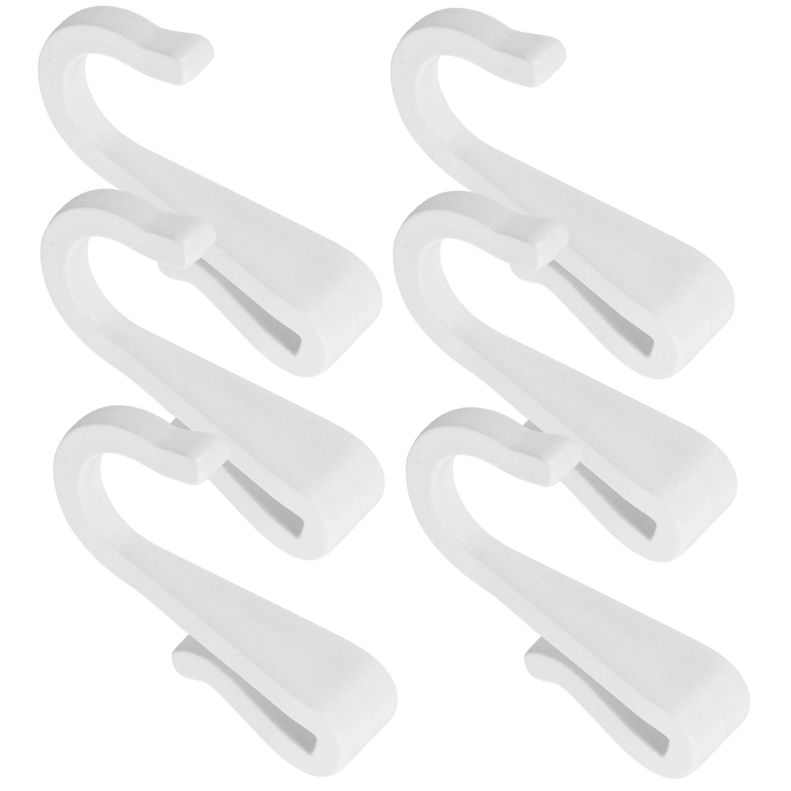 

6Pcs Kitchen Hook Accessories Plastic S Hooks for Hanging Utensils Towels Pots Organized Storage Utility Hooks for Cabinet Wall