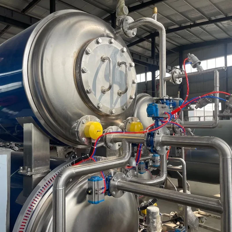 Food Autoclave Sterilizer High Pressure Steam Retort Machine for Pouch Can Meat Fruit Sterilization