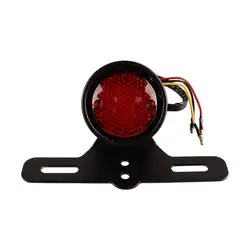 For Chopper Bobber Taillight Cafe Racer LED Motorcycle Tail Brake Stop Light Moto Rear Lights Motorbike Accessories