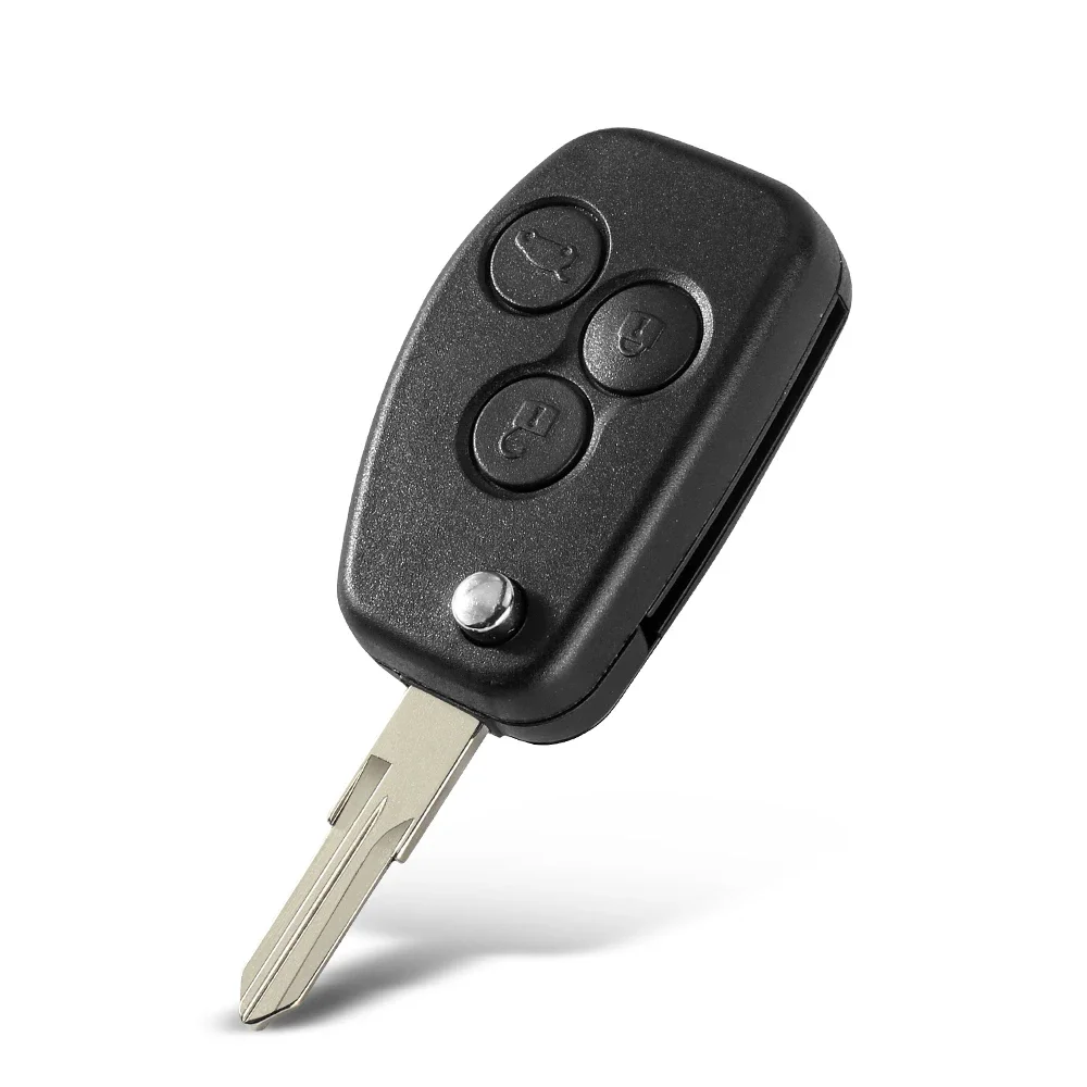 KEYYOU VAC102 NE73 Flip Folding Modified Car Key For Renault Renault Dacia Modus Logan Clio Espace 2/3 Buttons