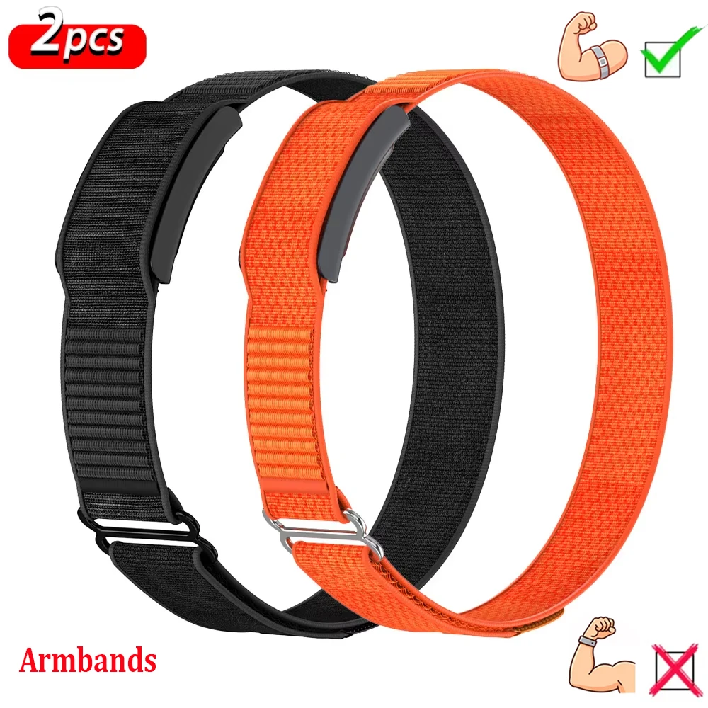 Für Amazfit Helio Einstellbare Nylon Arm Strap Atmungsaktive Sport Bands für Fitness Tracker Ersatz correa amazfit helio straps