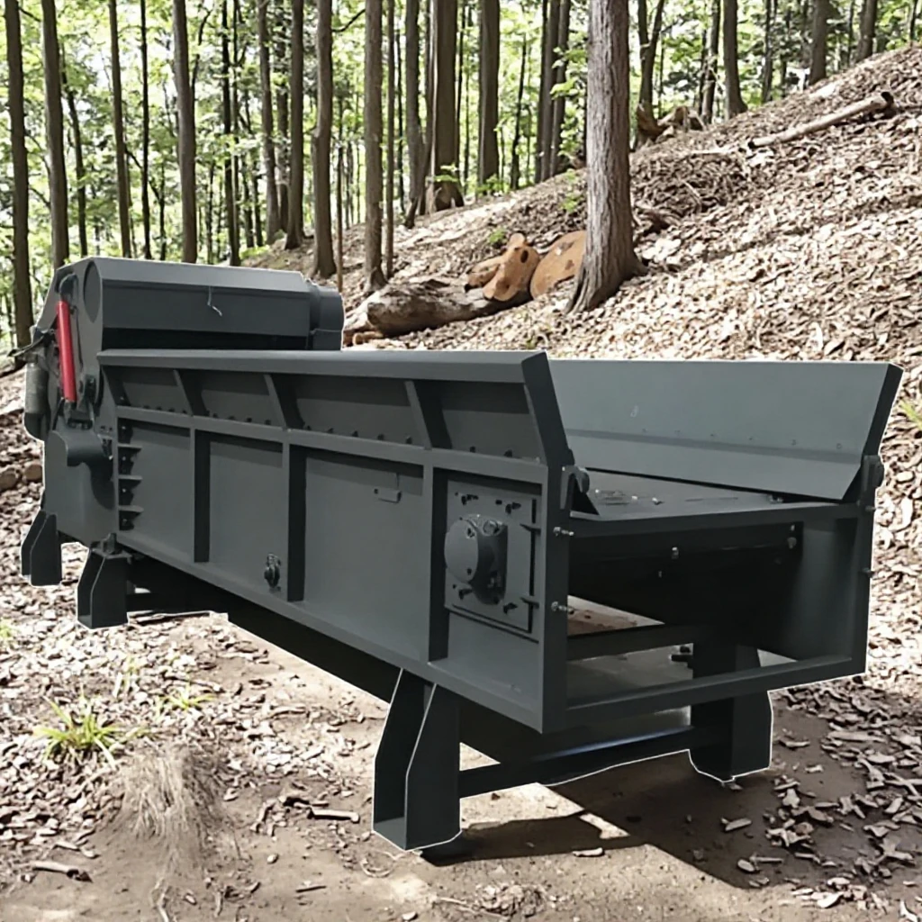 220V Wood Root Crusher Machine Horizontal Stump Grinder with Big Tree Roots Shredder Engine Powered Motor Core Component
