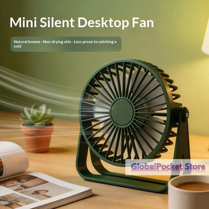 

[TG823]1 Set Portable Office USB Quiet Cooling Fans Mini USB Desktop Fan Suitable For Student Dormitory Summer Home Office