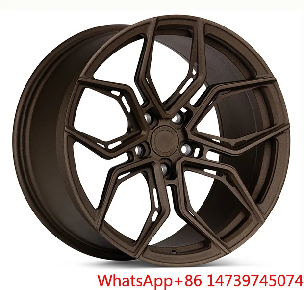 22x10 ET21 Gloss‑Black Forged Alloy Wheels, 5x112 PCD 66.5 CB, Custom Inner Lip Engraved Luxury SUV RimsCar Parts Car Wheel HubF