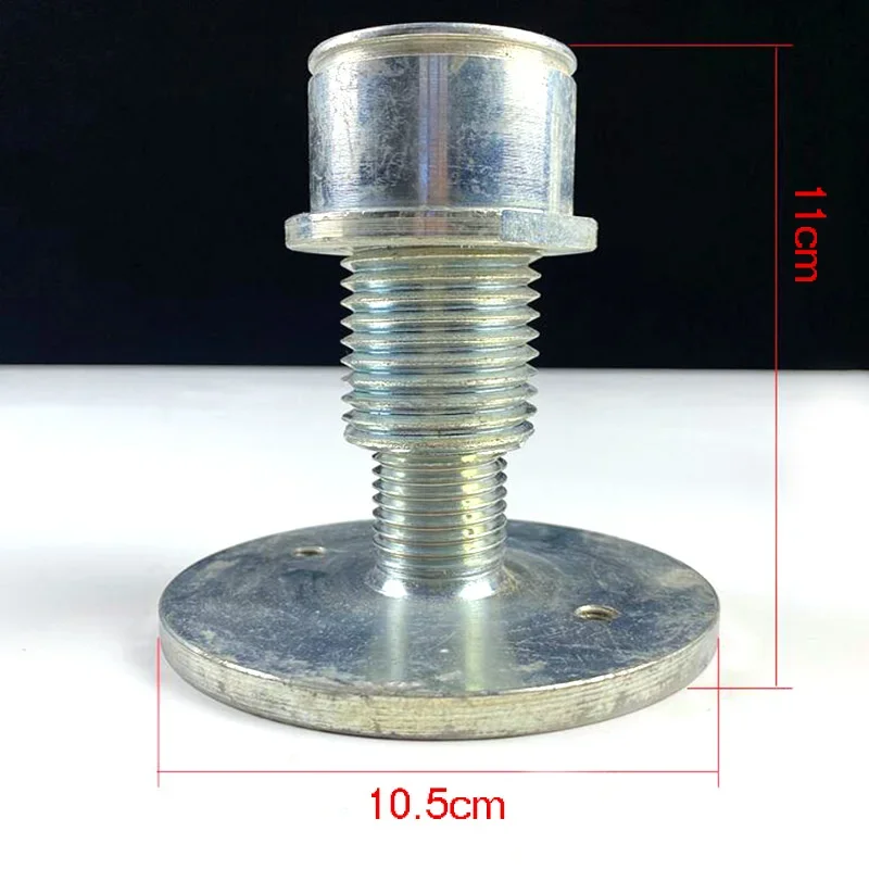 Lift Tray Screw Expansion Support Pad Foot 50 Holes Support Round Rubber Pad Automotive Lift Accessories