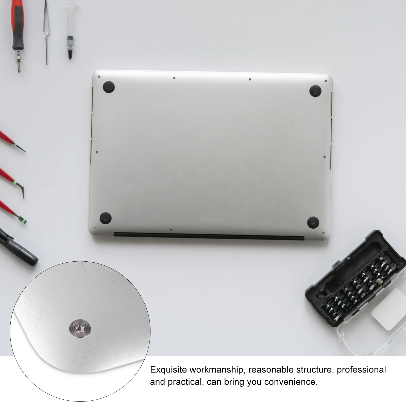 

1Set Computer Screw Bottom Case Screw Replacement High Reliability Simple Installation Compatible Md212 Md213 Laptop Accessory