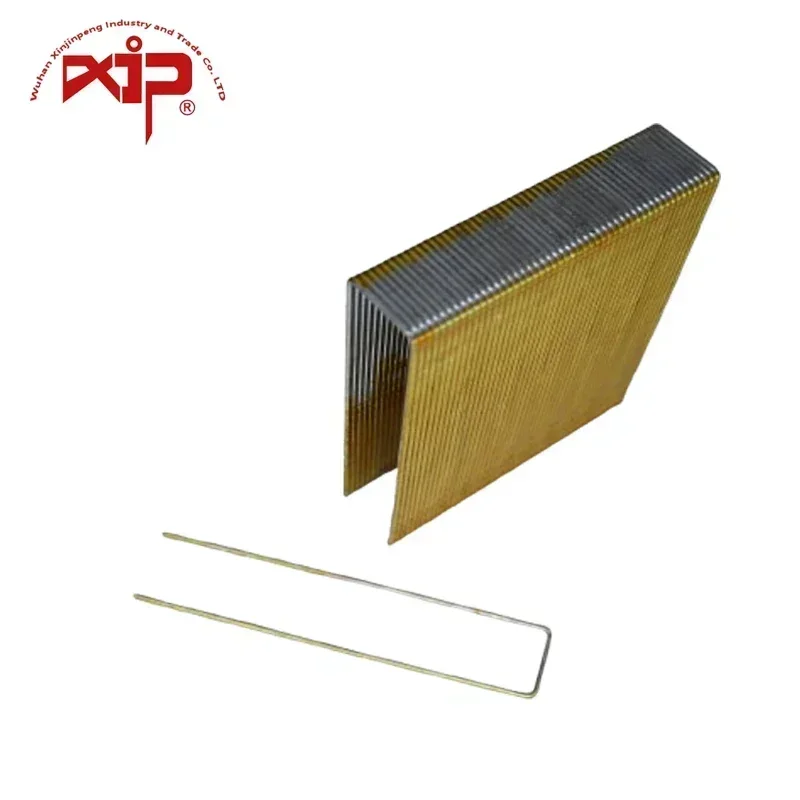 15GA Q1514 Staples Heavy Wire Staple 500 PCS Uphostery Staple Pins Strip Tacks for Pneumatic Nail Guns Wooden Floor