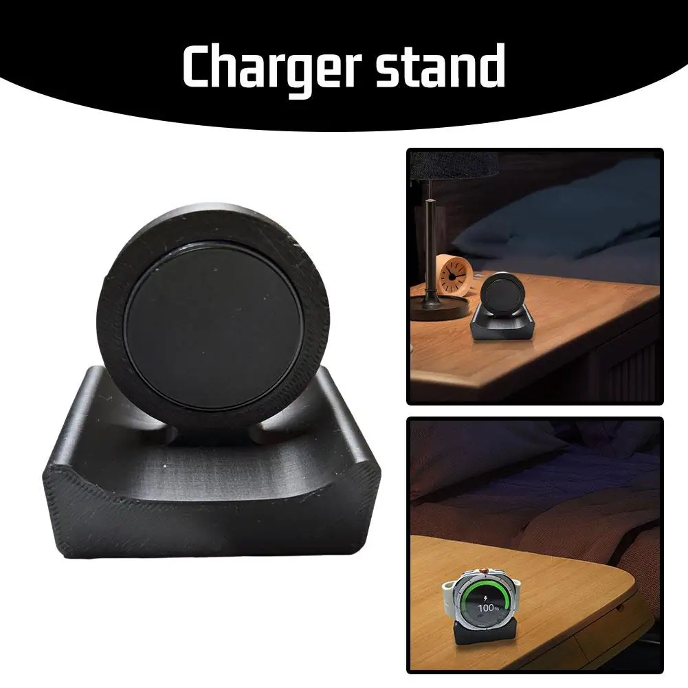 

Charging Stand For Samsung Galaxy Watch 7 Ultra Strap Smartwatch Storage Bracket Watch Charger Dock Base New Black Charger Z8A6