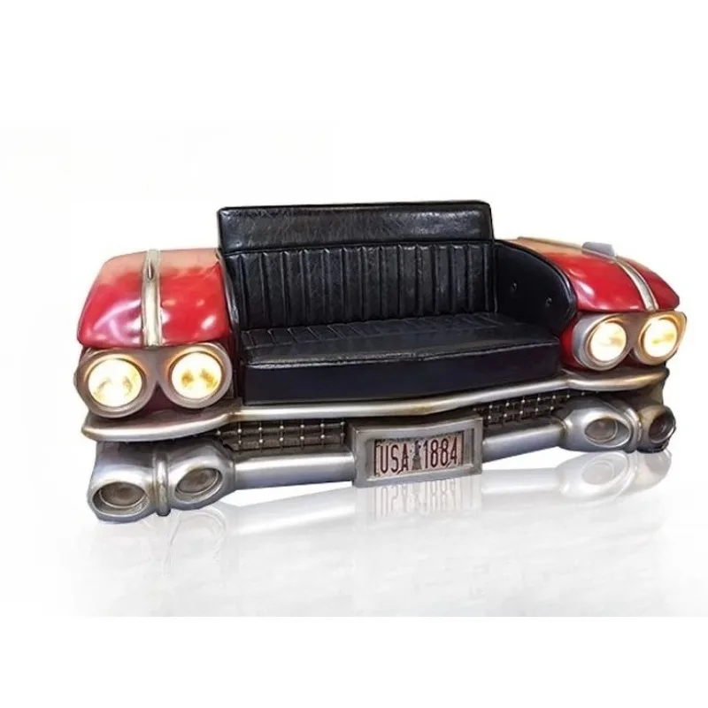 

American retro nostalgic car head sofa