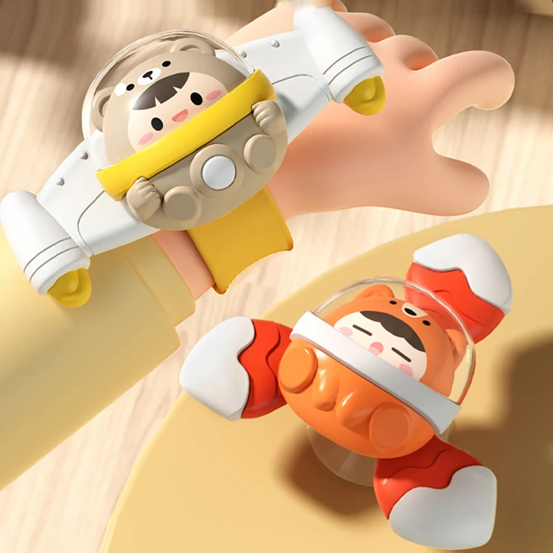 Chocalhos rotativos para meninos e meninas, brinquedo do bebê, ventosa, brinquedos giratórios, banho sensorial, janela, avião, viagem, 1 ano, 2 anos, 3 anos