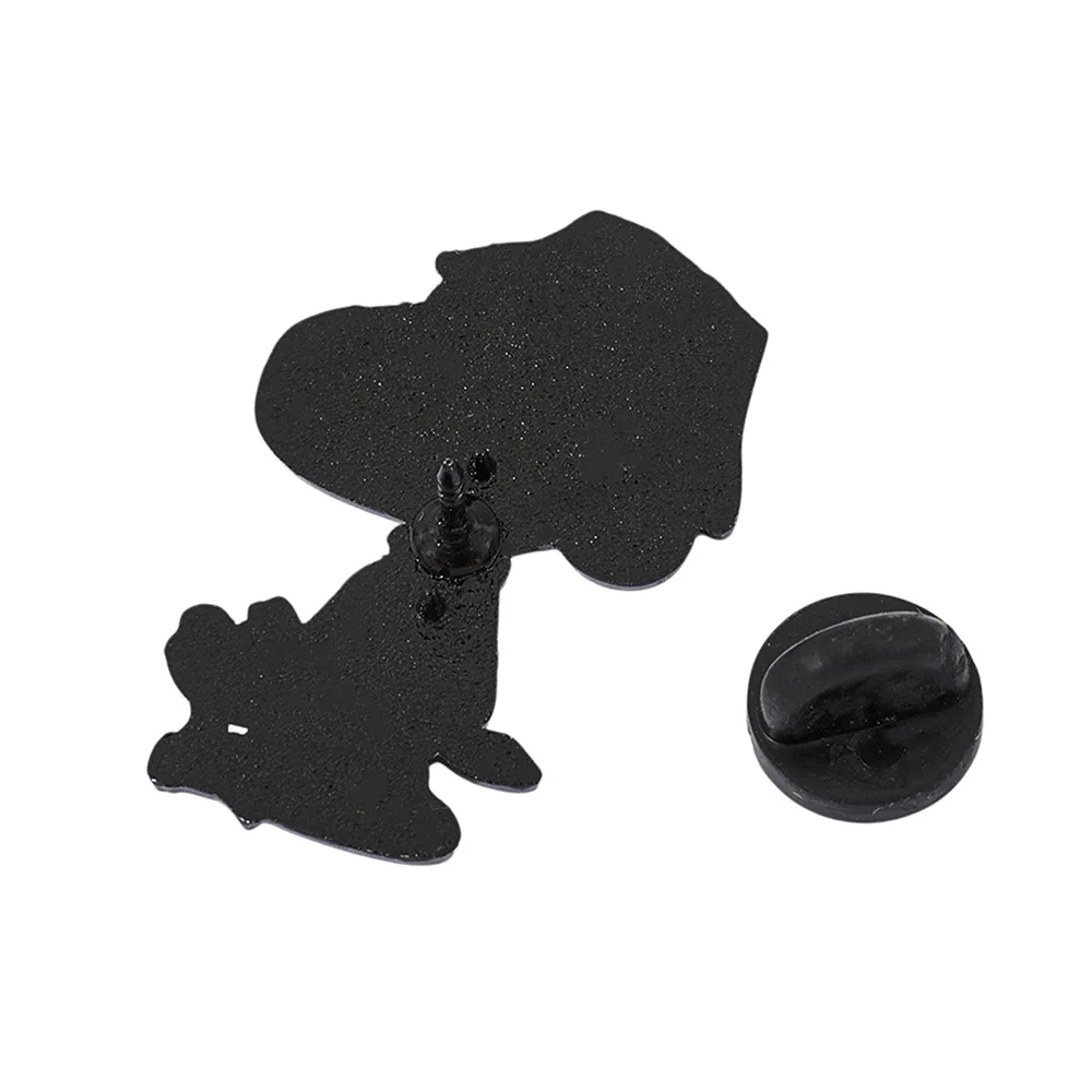 5-teiliges Snoopy Emaille-Pin-Set Charlie Brown Freunde Broschen für Rucksäcke Taschen Anstecknadeln Schmuck Geschenk für Fans – Detail 6