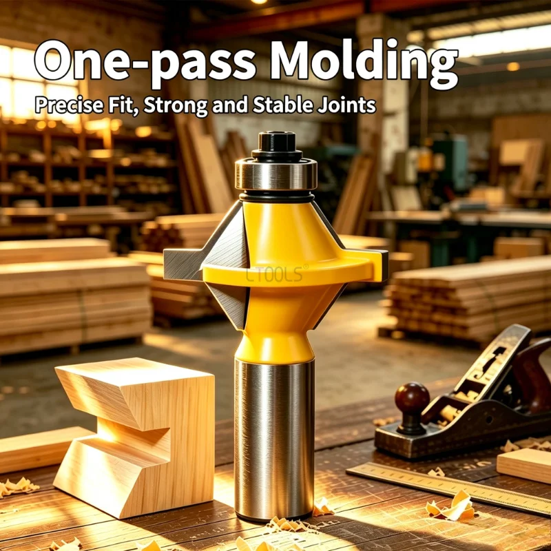 120 Degree Router Bit Milling Cutter Frame Groove Tenon Woodworking Engraving Wood Milling Set Woodworking Carving Router Bit
