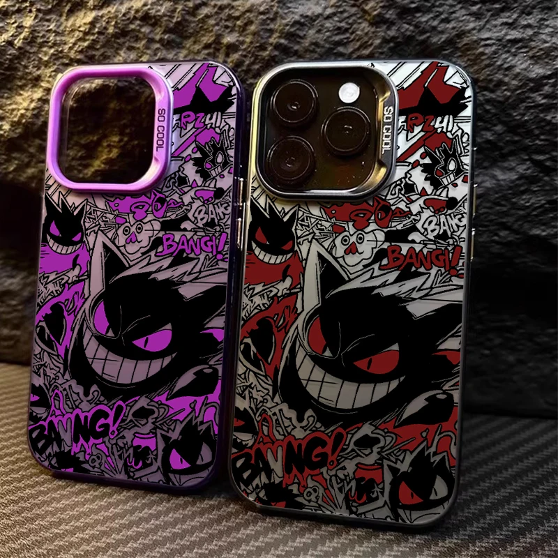 Anime P-Pokemon Gengar Case for Xiaomi Redmi Note 14 13 12 11 10 9 8 Pro Plus 14S 12S 11S 10S 9S Redmi 14C 14R 13C 12C 11 EtuiA