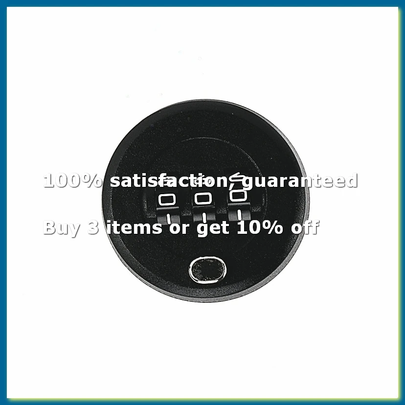 Plastic Bottle Password Lock Combination Lock Wine Stopper Vacuum Preservation For Furniture Hardware Lock Keeps-DTB1