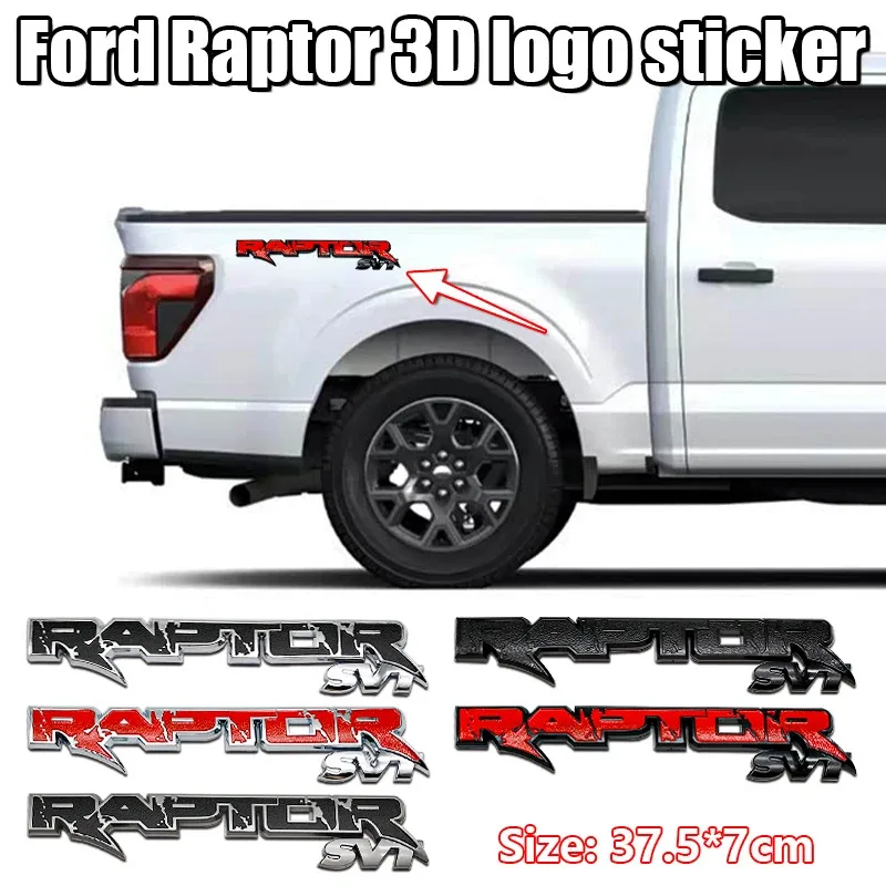 

1PC Car Sticker Plastic Logo Badge Raptor Emblem For Ford Fiesta Mk3 4 Fusion Mondeo Ranger Focus Mk2 Kuga Mk7 C Max Accessorie