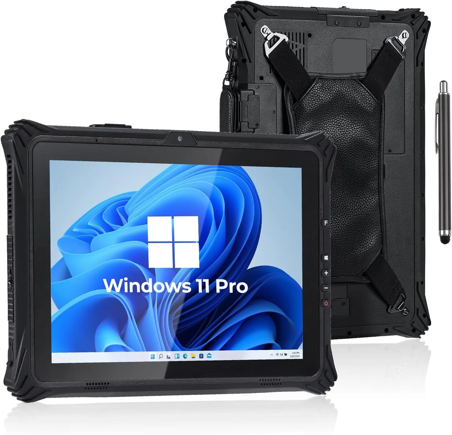 

Прочный планшет MUNBYN IRT09 на Windows, 12.2 дюйма, Windows 11 Pro, Intel N5105, 16 ГБ ОЗУ, 128 ГБ сменный SSD, 4G LTE, две батареи