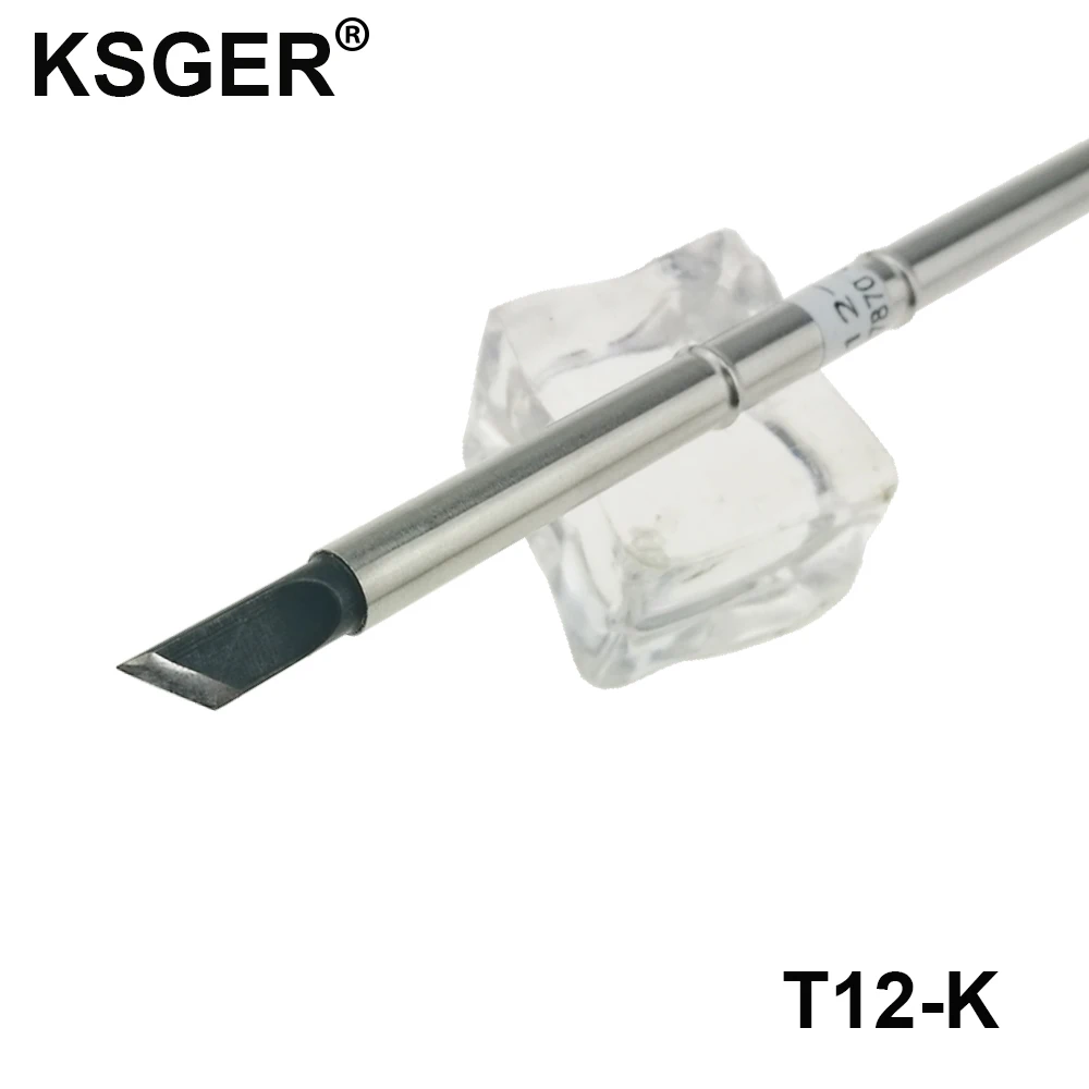 KSGER XA High-grade T12 Tips Solder Soldering Iron Tip For HAKKO FX951 952 Station 6s Melt Tin Welding Tools 8s Heating 72W