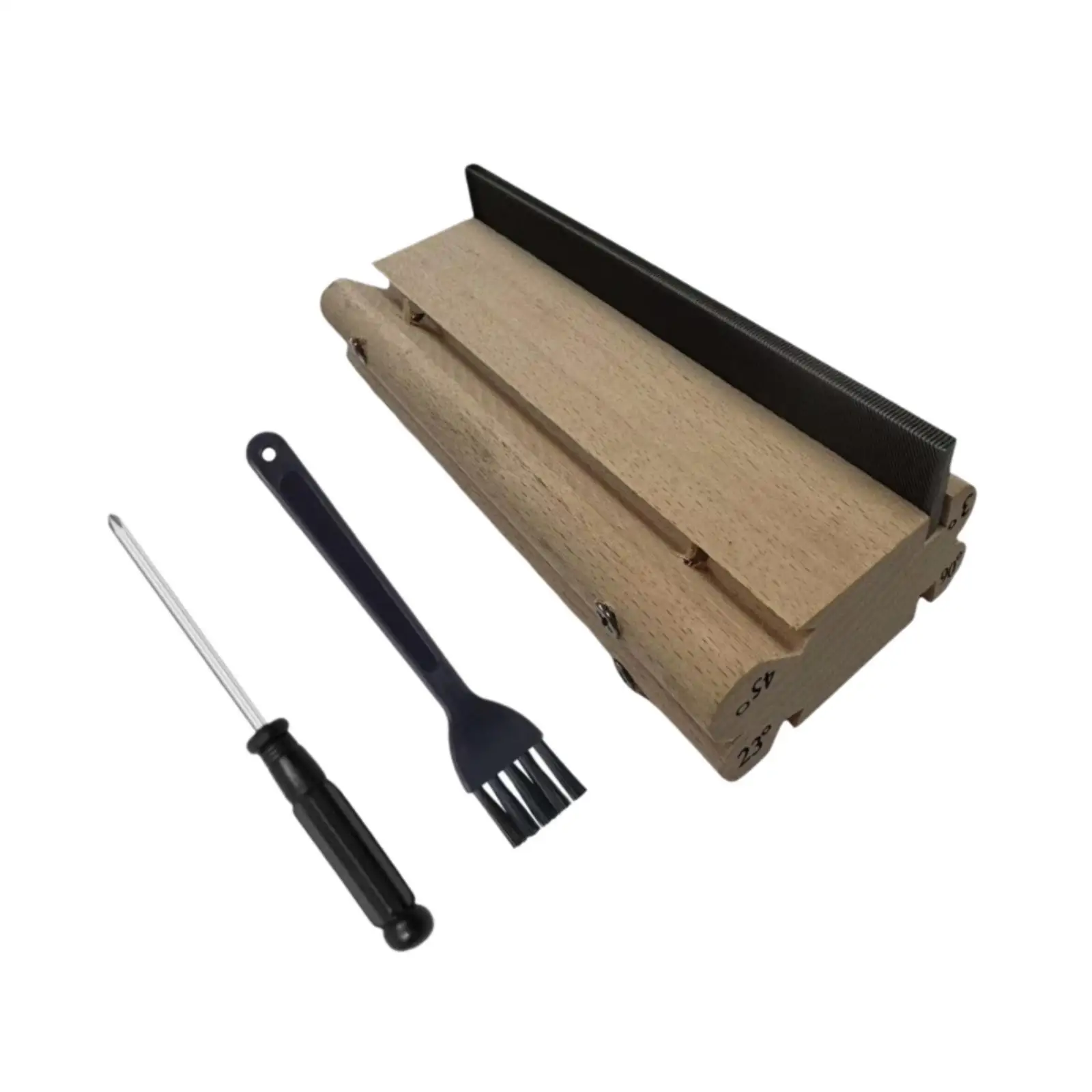 Fret End Beveling File for Guitar Tools Multi Angled File Luthier Fret Maintenance Dressing Kit