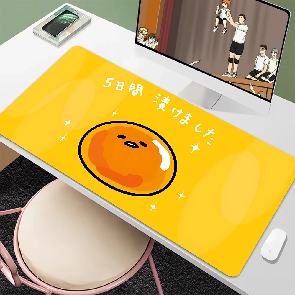 Funny Cute G-gudetama Mousepad New Arrivals Large Gaming Mousepad L XL XXL Gamer Mouse Pad Size For Keyboards Mat