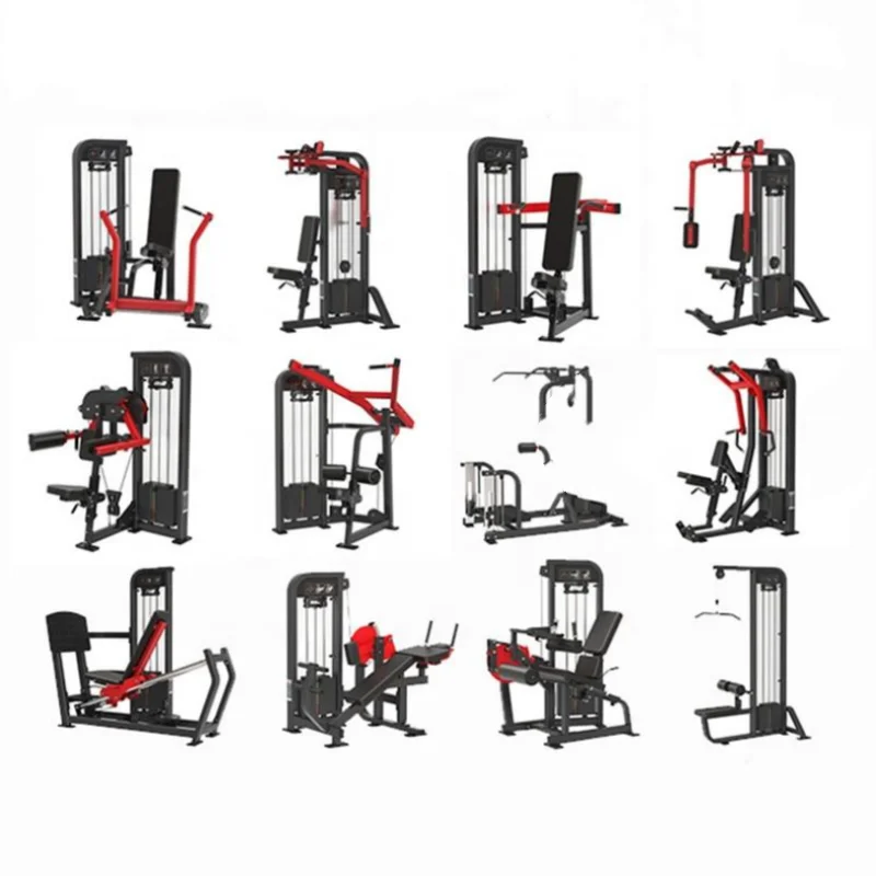 Commercial Adjustable Steel Seated Leg Extension Curl Machine with Pin Load Selection for Strength Training and Body Building