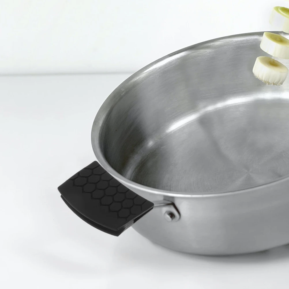 

Anti scalding Pot Ears H Protectors Clip Cover Potholder Holders Silica Gel Non slip Covers Heat resistant Wear resistant