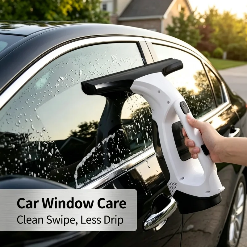 Wireless Electric Window Cleaning Machine, Water-Absorbing Floor Cleaning Scraper, Glass Cleaner, Specialized Cleaning Tools
