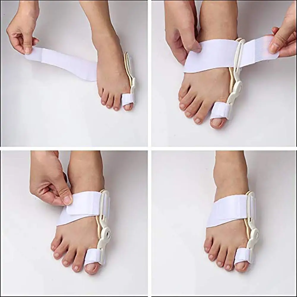 Orthopedic Bunion Corrector Adjustable Hammer Toe Straightener Hammer Toe Corrector Breathable Bunion Splint  Foot Care Tools