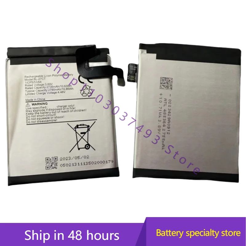 

Новые высококачественные аккумуляторы для аккумулятора мобильного телефона Tecno BL-27CT 2790 мАч